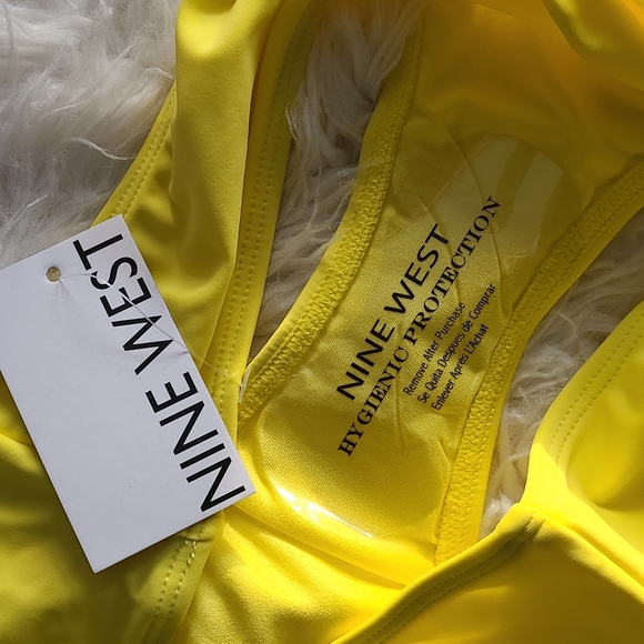 Nine West Swim Hipster. Size XXL. NWT Yellow - Picture 5 of 6